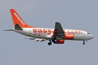 G-EZJH @ EGNT - Boeing 737-73V on approach to Rwy 07 at Newcastle Airport. - by Malcolm Clarke