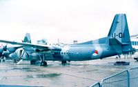 U-01 @ LFPB - Fokker 60UTA-N of the KLu at the Aerosalon 1999, Paris