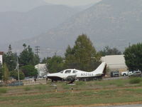 N521GS @ POC - Rolling westbound on 26L - by Helicopterfriend