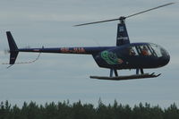 SE-JUA @ ESSF - Nice paintjob on this Copterflyg R44. - by Henk van Capelle