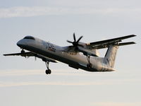 G-JECH @ EGGP - flybe - by Chris Hall