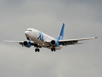 D-AXLG @ EGGP - XL Airways Germany - by Chris Hall