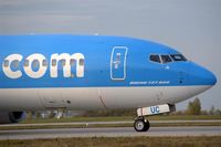 D-ATUC @ EDDP - Close shot of an B737-800 at LEJ - by Holger Zengler
