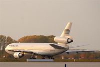 N136WA @ EDDP - Take off into sundown - by Holger Zengler