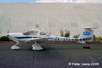 ZK-SFE @ NZAR - Simuflight (NZ) Ltd., Auckland - 2003 - by Peter Lewis