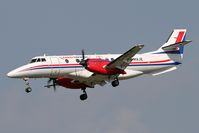 G-MAJE @ EGNT - British Aerospace Jetstream 4100. On approach to Rwy 25 at Newcastle Airport. - by Malcolm Clarke
