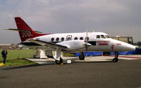 N370MT @ EGLF - British Aerospace BAe3100 Jetstream. At the Farnborough Airshow in 1988. - by Malcolm Clarke