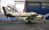 N197MC @ EGTC - Beech 65-A80 at Cranfield Airfield, Beds, UK. - by Malcolm Clarke