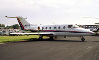 G-RSRS @ EGLF - Beech 400 at the 1988 Farnborough Airshow. - by Malcolm Clarke