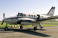 G-NUIG @ EGTC - Beech C90. Owned by Norwich Union Fire Insurance Soc and previous ID G-BKIP. At Cranfield Airfield, Beds, UK. - by Malcolm Clarke