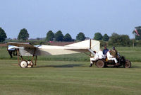G-AANI @ EGTH - Blackburn Monoplane. At the Battle Over Britain Air Display in 1990 held at The Shuttleworth Trust, Old Warden, Beds, UK. - by Malcolm Clarke