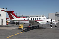 C-GDBP @ CYZF - Air Tindi Beech 200