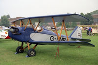 G-BNPV @ EGTC - Bowers Fly Baby 1A at the 1994 PFA Rally at Cranfield Airfield, Beds, UK. - by Malcolm Clarke