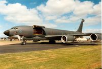 57-1427 @ MHZ - KC-135R Stratotanker of 319th Bombardment Wing on display at the 1989 Mildenhall Air Fete. - by Peter Nicholson