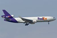 N583FE @ EDDF - short final RW25L - by FBE