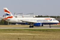 G-EUPK @ EDDF - departing EDDF via RW18W - by FBE