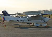 N97410 @ TTN - Under the wrapping is a nice 1979 Skylane II - seen at Trenton - Mercer County (TTN). - by Daniel L. Berek
