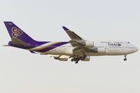 HS-TGA @ EDDF - short final RW25R - by FBE