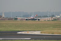 N383AN @ EBBR - Manoeuvring to align on RWY 07R for take-off - by Daniel Vanderauwera