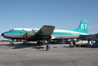 C-FIQM @ CYZF - Buffalo Airways DC 4