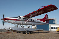 C-FZDV @ CYZF - Air Tindi DHC-3