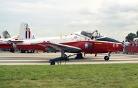 XW369 @ EGXG - BAC 84 Jet Provost T5A At the 1993 SSAFA Air Display held at RAF Church Fenton. - by Malcolm Clarke