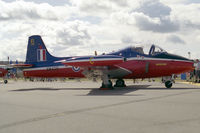 XW429 @ EGXE - BAC 84 Jet Provost T5B from No 6 FTS based at Finningley and seen at Leeming's Air Fair 93. - by Malcolm Clarke