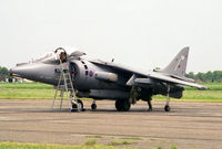 ZD461 @ EGTC - British Aerospace Harrier GR7 from RAF HOCU/No 20(R) Sqn, RAF Wittering and seen at the airshow celebrating the 50th Anniversary of the Cranfield's College of Aeronautics in 1996. - by Malcolm Clarke