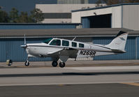 N268R @ KSMO - N268R arriving on RWY 21 - by Torsten Hoff