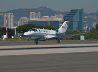 N425CS @ KSMO - N425CS arriving on RWY 21 - by Torsten Hoff