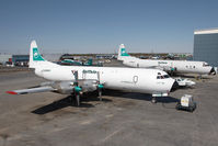 C-GLBA @ CYZF - Buffalo Airways L-188