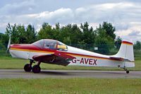 G-AVEX @ EGBP - Rollason Condor D.62B [RAE616] Kemble~G 11/07/2004. Seen at the PFA Fly in 2004 Kemble UK. - by Ray Barber