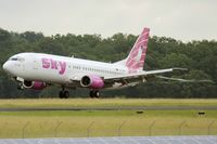 TC-SKF @ EDDR - moments prior touchdown - by FBE