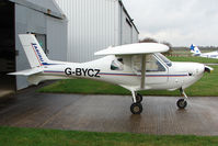 G-BYCZ @ EGBG - Resident Jabiru SK  at Leicester on the All Hallows Day Fly-in - by Terry Fletcher