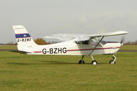 G-BZHG @ EGBG - TECNAM P92-EM ECHO at Leicester on the All Hallows Day Fly-in