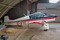 G-AYEJ @ EGTN - SAN Jodel DR.1050 Ambassadeur [253] Enstone~G 09/07/2004 - by Ray Barber