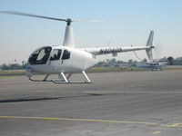 N40405 @ KTOA - Robinson R-44 at Robinson Factory - by Ehud Gavron