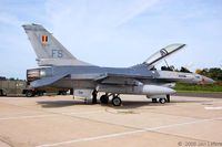FB17 @ EBFS - F-16 Belgium Air Force - by Jan Lefers