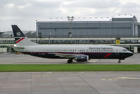 G-TREN @ EGCC - Boeing 737-4S3 at Manchester. - by Malcolm Clarke