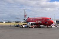 VH-VBP @ YPAD - Boeing 737-7BX at Adelaide. - by Malcolm Clarke