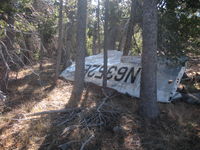 N6352E @ CRASH SITE - Crash Site Crane Mountian Oregon - by Jon Coker