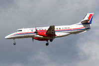 G-MAJH @ EGNT - British Aerospace Jetstream 4100 on approach to rwy 25 at Newcastle, UK. - by Malcolm Clarke