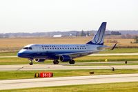 N632RW @ CID - Taxing to the terminal on Alpha after landing runway 27 - by Glenn E. Chatfield