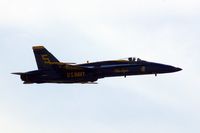 162826 @ DVN - Blue Angel 5 at the Quad Cities airshow.  I'm shooting into the sun -argh!