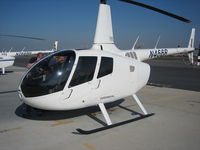 N466R @ KTOA - Robinson R-66 Serial number 1 Turbine Helicopter at Robinson Factory - by Ehud Gavron