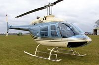G-EWAW @ FISHBURN - Bell 206B JetRanger 3. At Fishburn Airfield, Co Durham, UK in 2006. - by Malcolm Clarke