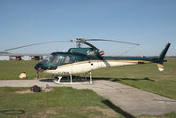 C-FBHN @ CYDQ - Bailey Helicopters AS350 - by Andy Graf-VAP