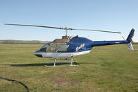 C-FHTM @ CYDQ - Bailey Helicopters Bell 206