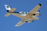 VH-ALR @ YPAD - Beech 95-B55 Baron at Adelaide Int. - by Malcolm Clarke