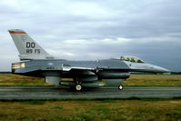 80-0519 @ EKSP - 89 FS commander aircract on deployment to Denmark. This airframe is now sored with AMARC.